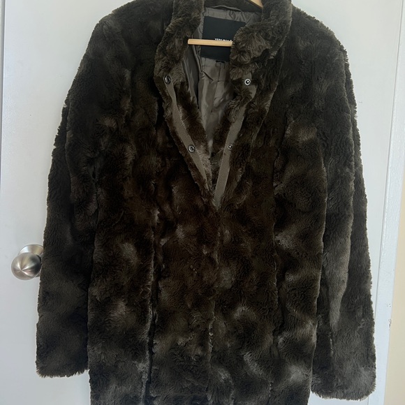 Vero Moda Teddy Jacket - Dark Brown - Picture 5 of 5